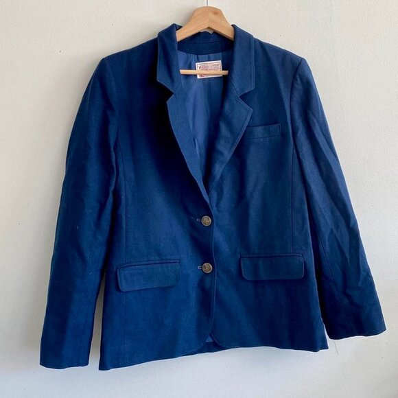 ✨PREPPY TAILORED PENDLETON BLAZER✨with Two-Button Closure - Picture 2 of 7